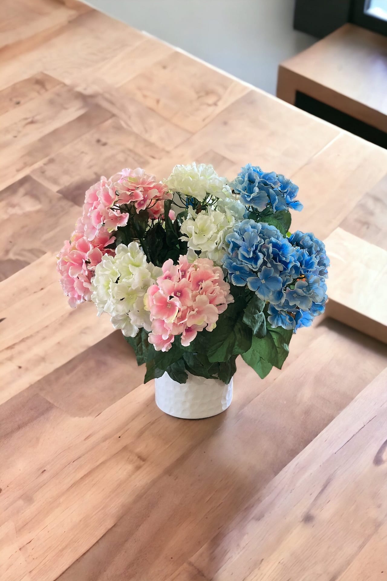 Ortensie Fiori Lettera T PopSockets PopGrip Intercambiabile